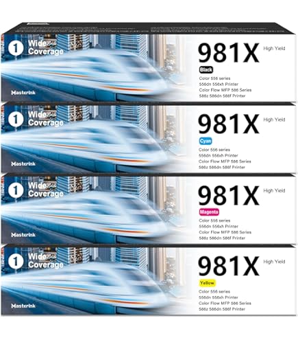 Amazon.com: HP 981X Original PageWide Cartridge 4-Color Set